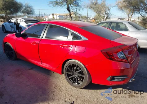 2019 Honda Civic Lx from USA, damaged, VIN 2HGFC2F68KH514915